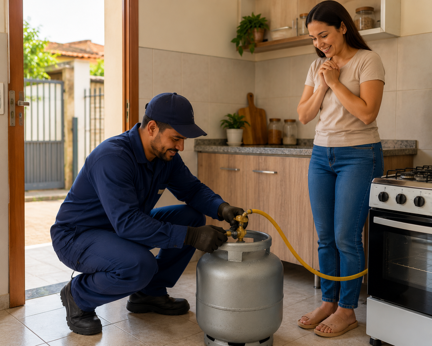 Peça Gás de Cozinha pelo WhatsApp em Vespasiano
